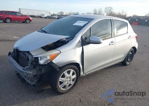 2012 Toyota Yaris Le из США, поврежденный, VIN JTDKTUD37CD523833